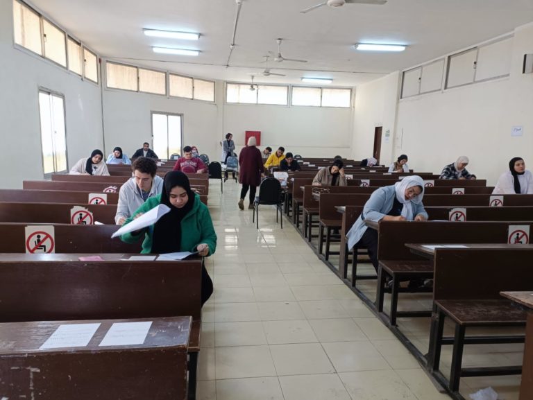 جدول الامتحان التحريرى الفصل الدراسى الثانى لعام للعام الجامعى2024/ 2025 للفترة 12/ 5 /2025 إلى 2025/6/2